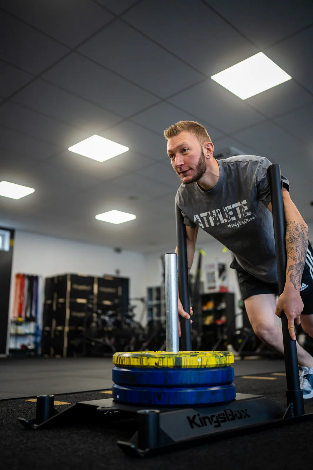 Cours HYROX coaché pour améliorer cardio et endurance chez BodyMind à Mons